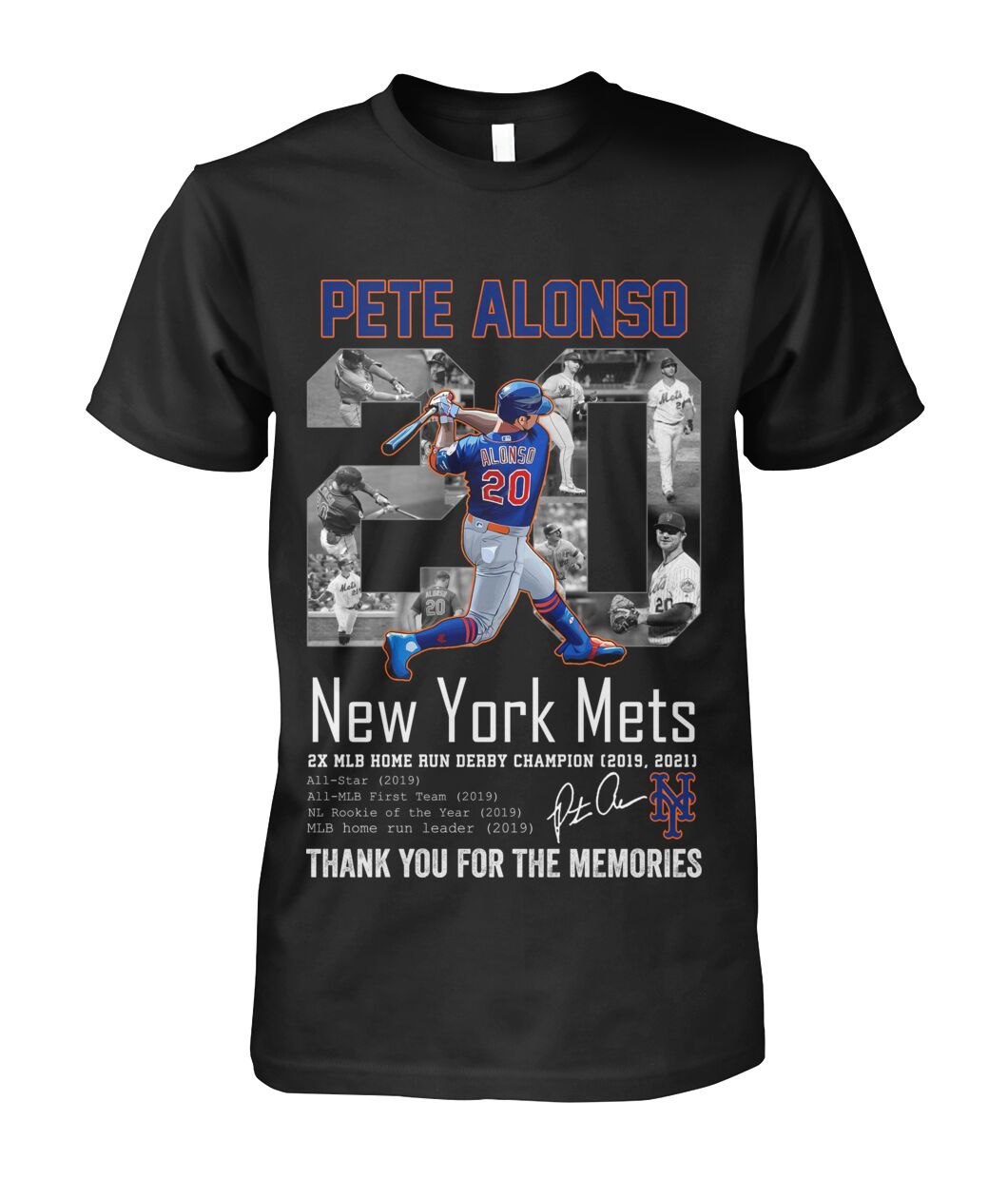 Pete alonso 20 new york mets thank you for the memories shirt 12